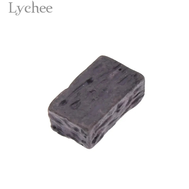 Miniature Halloween Wall Bricks – 20/30pcs DIY Spooky Dollhouse Decor