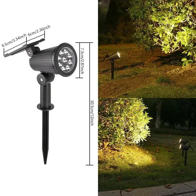 Solar Outdoor Lights – Waterproof Halloween Garden Spotlights