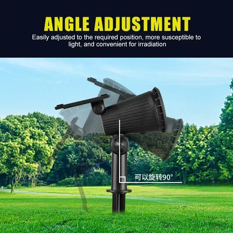 Solar Outdoor Lights – Waterproof Halloween Garden Spotlights