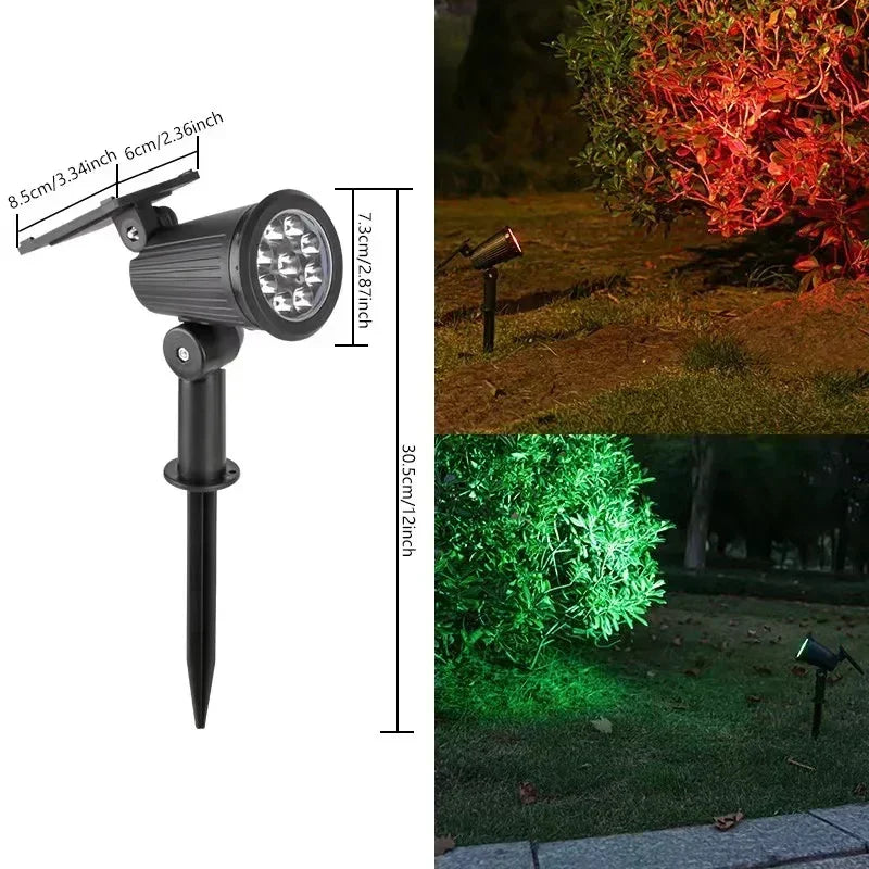 Solar Outdoor Lights – Waterproof Halloween Garden Spotlights