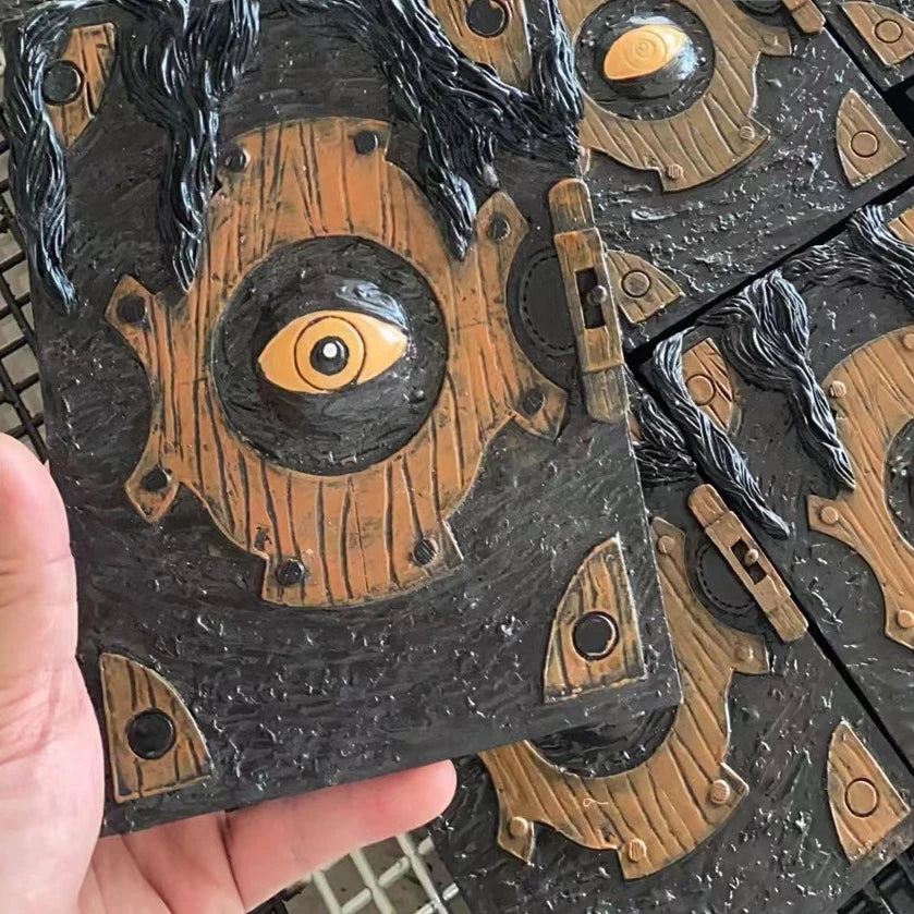Cursed Devil Eye Horror Book – Gothic Halloween Decor & Spooky Party Prop