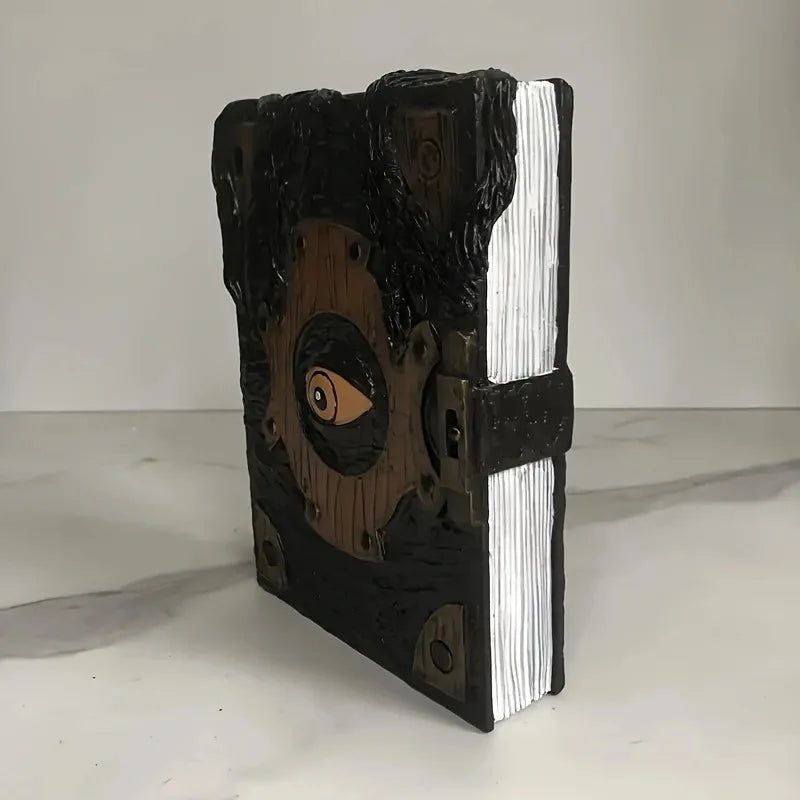 Cursed Devil Eye Horror Book – Gothic Halloween Decor & Spooky Party Prop
