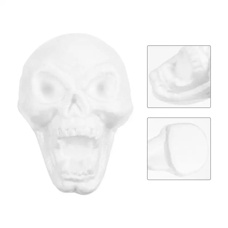 DIY Foam Skull Craft Kit – 5pcs Halloween Grimace Painting Toys