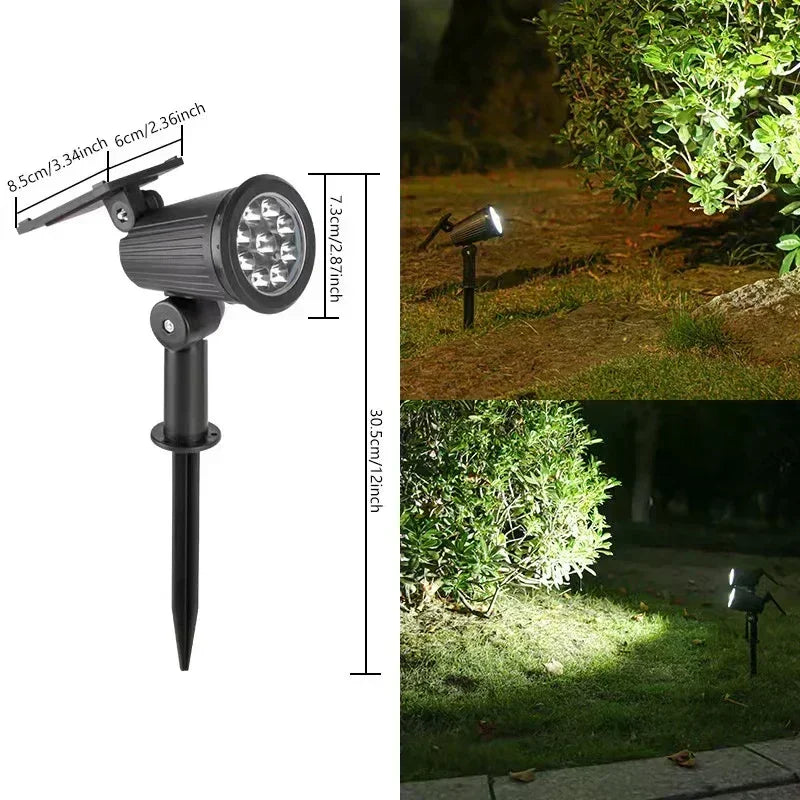 Solar Outdoor Lights – Waterproof Halloween Garden Spotlights