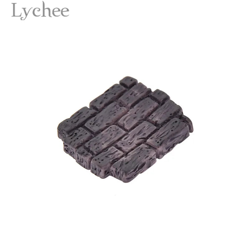 Miniature Halloween Wall Bricks – 20/30pcs DIY Spooky Dollhouse Decor