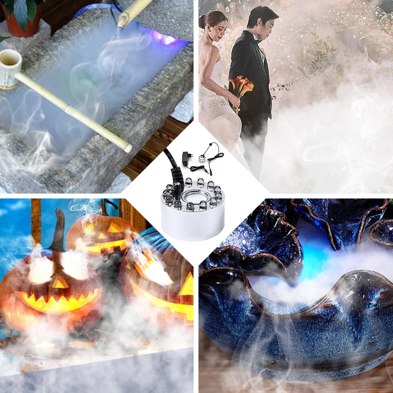 Mini LED Fogger – Spooky Mist Maker for Halloween & Festive Décor