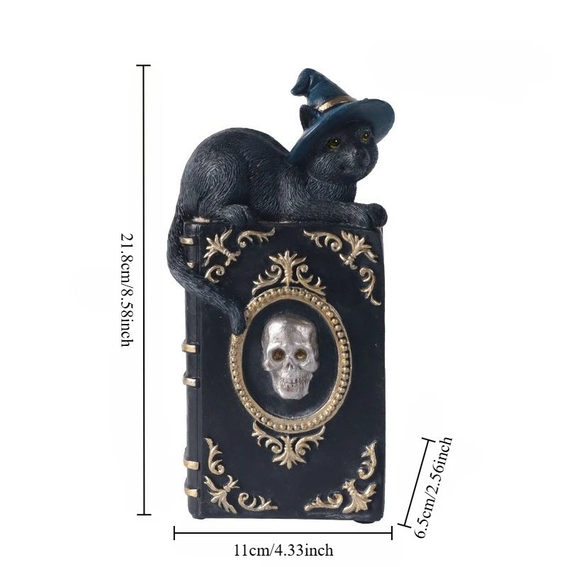 Book of the Damned – Devil’s Eye Necronomicon Halloween Prop & Decor